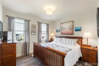 Jr suite bedroom.