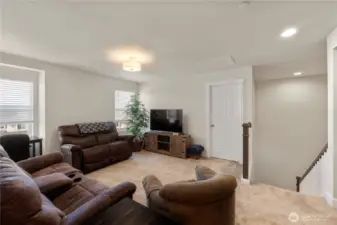 Upstairs bonus room.