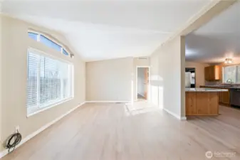 Great Room w/LVP Flooring