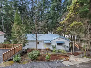 Front of house from the road