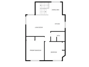 Upper floor/unit layout