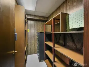 Downstairs- more storage