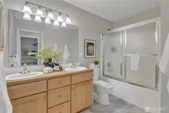 Primary suite bathroom