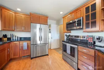 Stainless steel appliances
