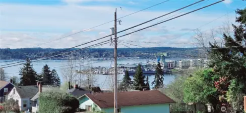View from living room