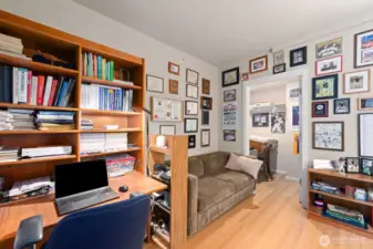 Even the Den has a walk-in Closet! Den access is through French Doors of the Entry Hall.