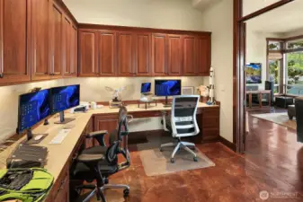 Massive office.