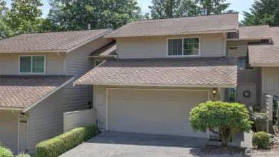 Welcome to this well-maintained townhome in the sought-after Spiritridge community. Nestled in a quiet, well-maintained complex, this home offers an ideal blend of comfort, style, and convenience. Inside, enjoy an abundance of natural light and an open-concept layout perfect for both entertaining and everyday living. The kitchen offers open sight lines to the dining area with direct access to the private deck looking out the lush green surroundings. Upstairs, the spacious primary features a walk-in closet and a private ensuite, while an additional bedroom and loft provide flexibility for guests or a home office. Located minutes from I-90, shopping, trails, Lake Sammamish, and top-rated Bellevue schools, this turnkey home truly has it all.