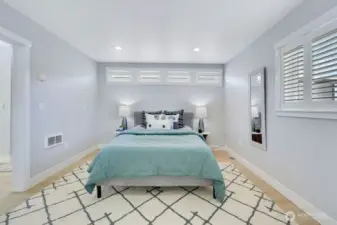 Main floor bedroom