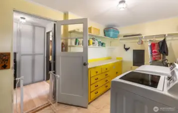Large functional laundry room