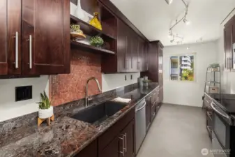 Gorgeously updated kitchen
