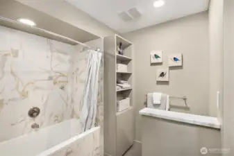 Hall bathroom