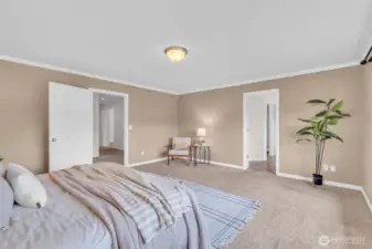 Primary bedroom with en suite