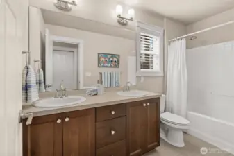 Upstairs bathroom