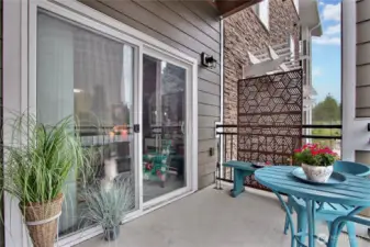 Patio with Sunshade