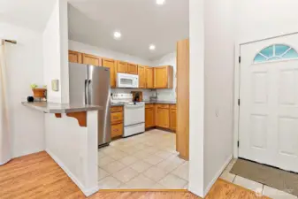 Functional Kitchen Area
