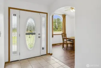 Lovely entry way