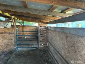 Two bay pet shed