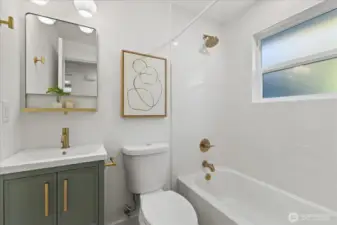 Hallway Bathroom