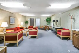 Additional communal party room.