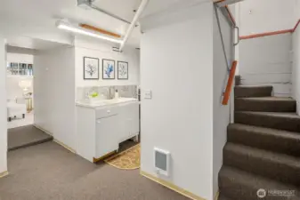 As you enter the lower level, you’re greeted by a fully built-out, fully functioning ADU with a non-conforming bedroom suite. Whether for multigenerational living, additional rental income, or flexible use, the possibilities are endless.