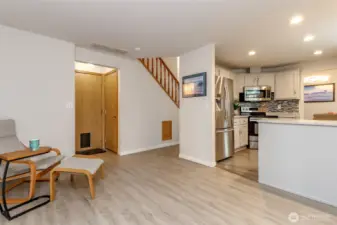 Bonus Space off kitchen next to 1/2 bath