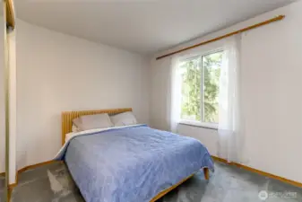 2nd bedroom with lots of storage