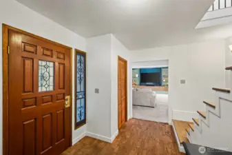 Entry way- with lots of storage!