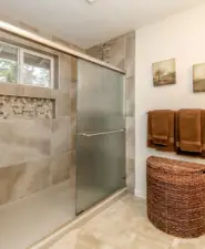 Upgraded time shower