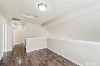 Upstairs loft.