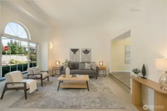 Main level living room