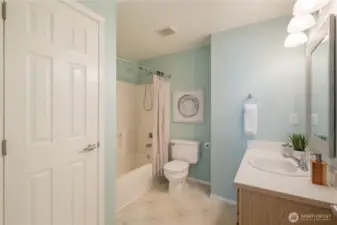 Upstairs shared bathroom