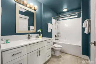 Guest Full Bath upstairs