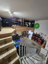 Storage over garage