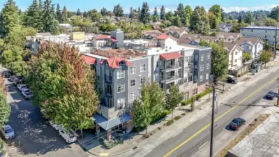 Street elevated view