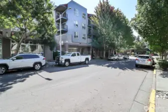 Street view with Street parking