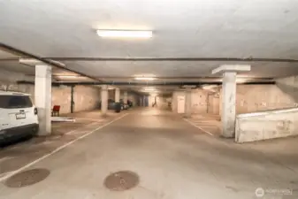 One Parking space