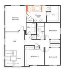 Artist Rendering of 2nd floor.