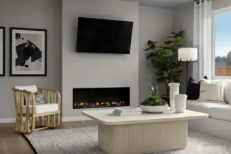 Photo is of a model home at Olympic Springs, KB Home; options and colors may vary based on selections and may include options and features that are not reflected in the list price. Depictions of home, layout, location or other features/options, colors and color scheme, materials, fixtures, etc. are for showing purposes only and may not be included in the purchase price and availability may vary.