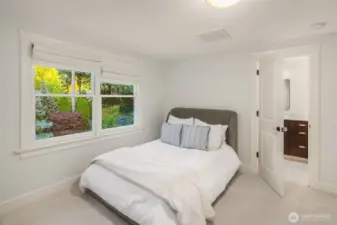 Additional bedroom upstairs.