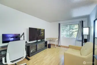 Another large bed upstairs could easily be a TV or Rec room