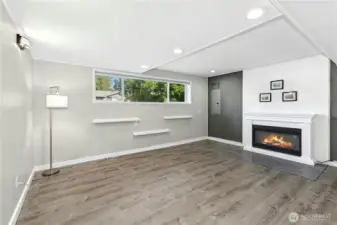 Huge family room space. Perfect for generational living!