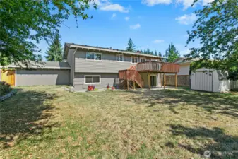 Level, private backyard on oversized 7,841 sqft lot – ideal for entertaining or play