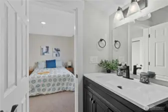 Primary Bedroom viewed from En Suite Bath