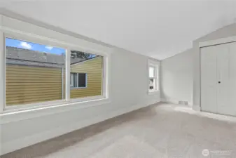 Bedroom #2 w/Vaulted Ceilings