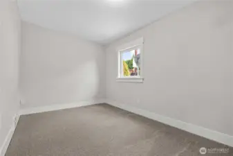 Bedroom #3 w/New Carpet, Millwork