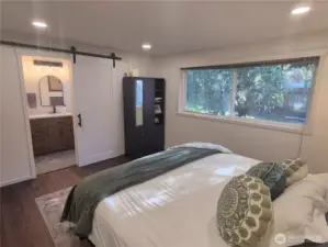 ...with access to the Bathroom