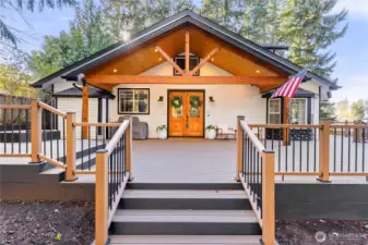 View of front entryway!