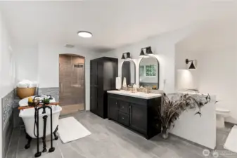 Primary 5 piece ensuite on second level! Inviting Variant heated floors!