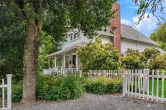 Lovingly updated with old house charm